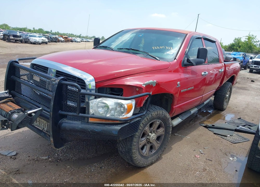 2006 DODGE RAM 2500 SLT VIN: 3D7KS29CX6G130129