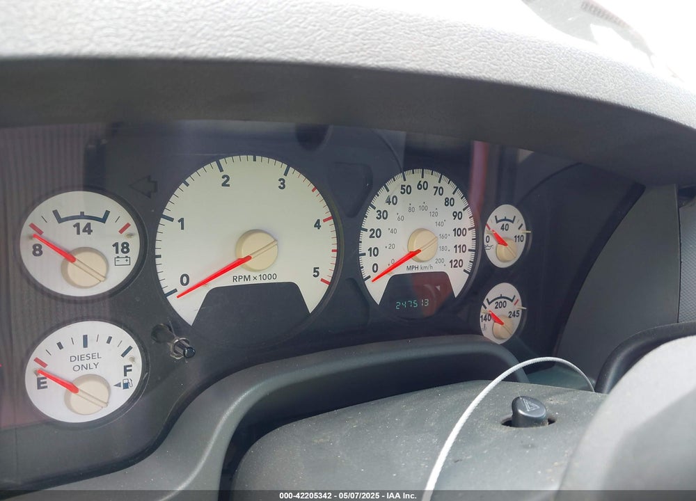 2006 DODGE RAM 2500 SLT VIN: 3D7KS29CX6G130129