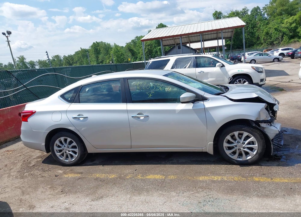 2018 NISSAN SENTRA SV VIN: 3N1AB7AP7JL635842