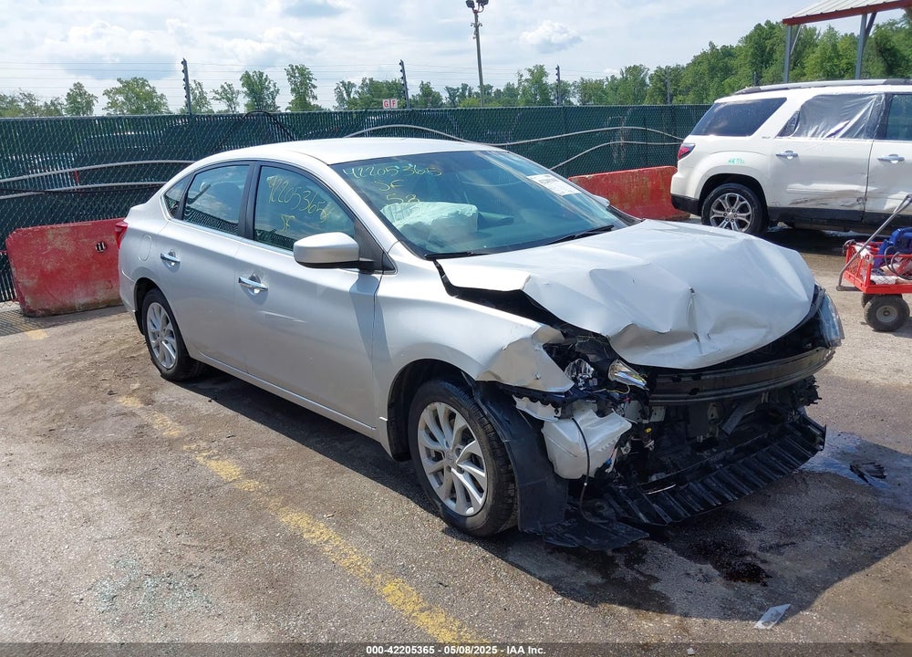 2018 NISSAN SENTRA SV VIN: 3N1AB7AP7JL635842