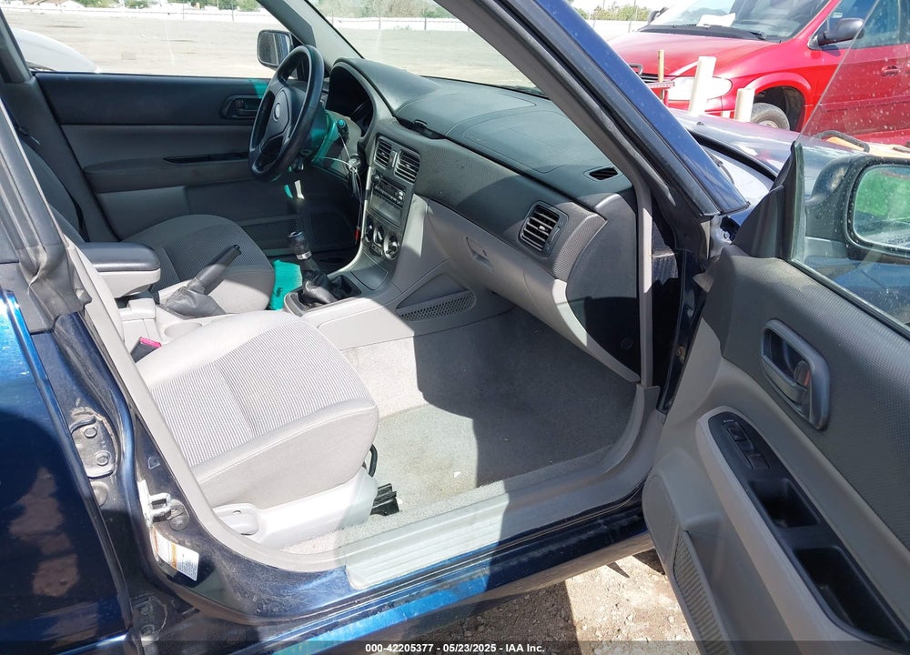 2006 SUBARU FORESTER 2.5X VIN: JF1SG63606G753041