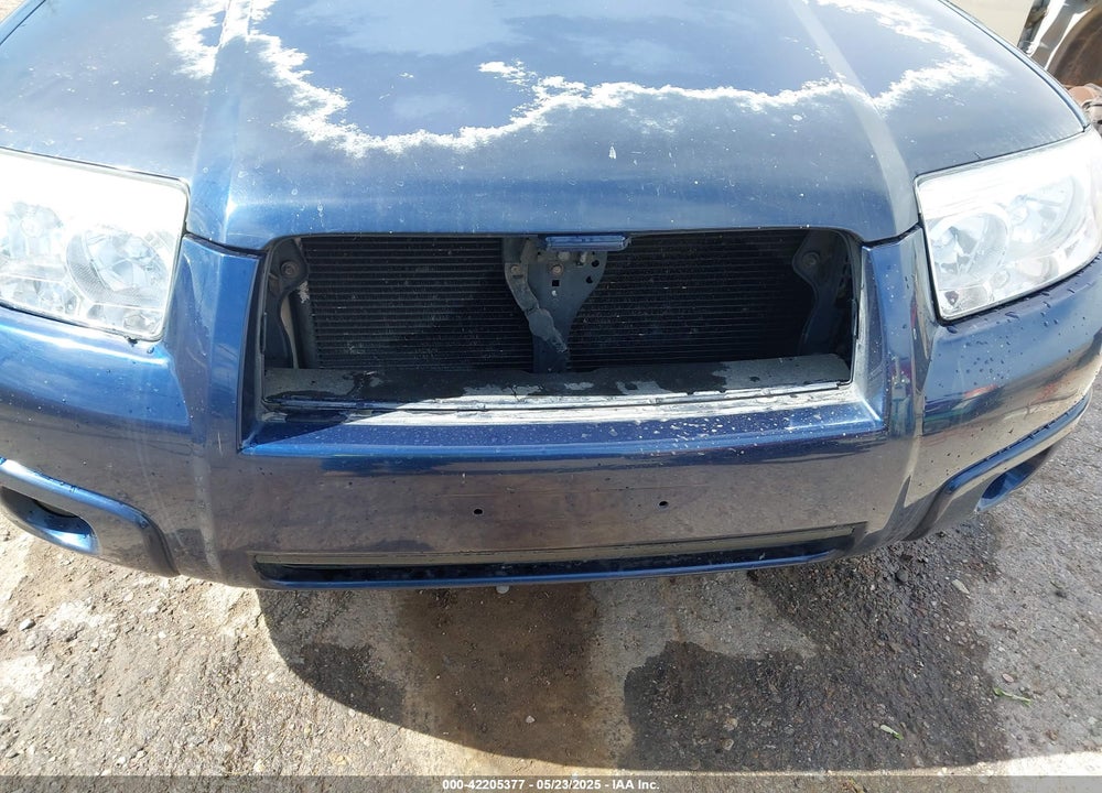 2006 SUBARU FORESTER 2.5X VIN: JF1SG63606G753041