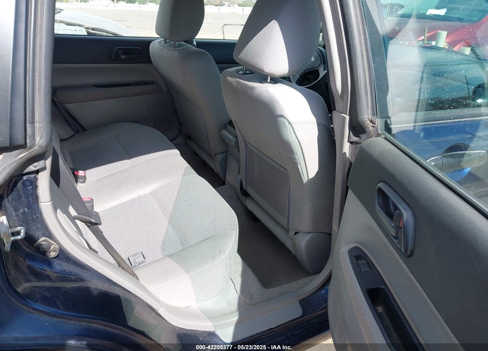 2006 SUBARU FORESTER 2.5X VIN: JF1SG63606G753041