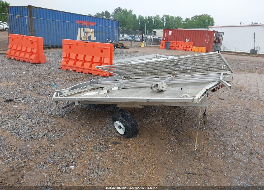 2009 ALUMA 8' UTILITY TRAILER VIN: 1YGAT08179B053645