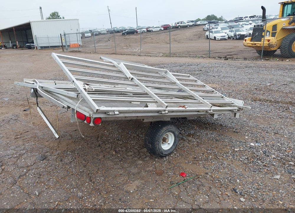 2009 ALUMA 8' UTILITY TRAILER VIN: 1YGAT08179B053645