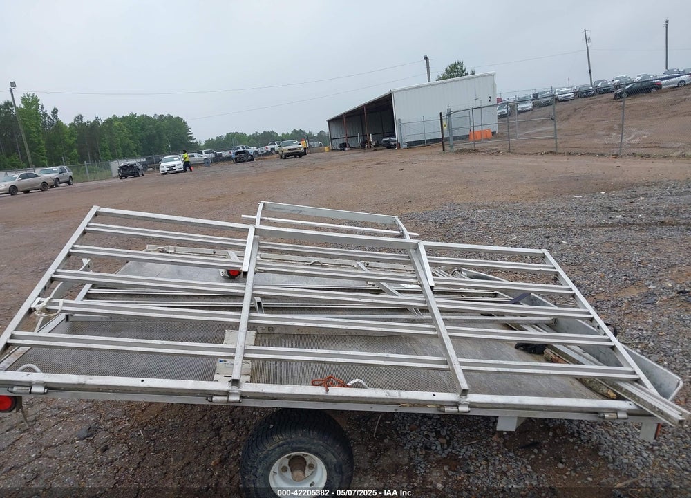 2009 ALUMA 8' UTILITY TRAILER VIN: 1YGAT08179B053645