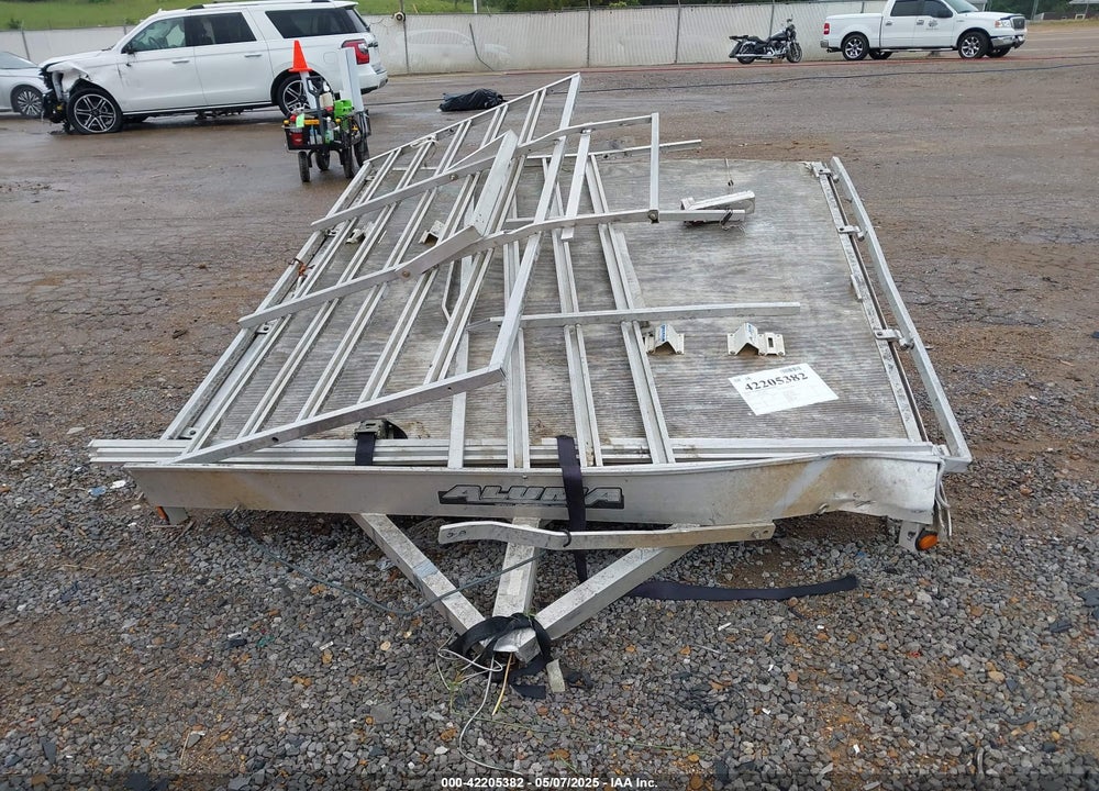 2009 ALUMA 8' UTILITY TRAILER VIN: 1YGAT08179B053645