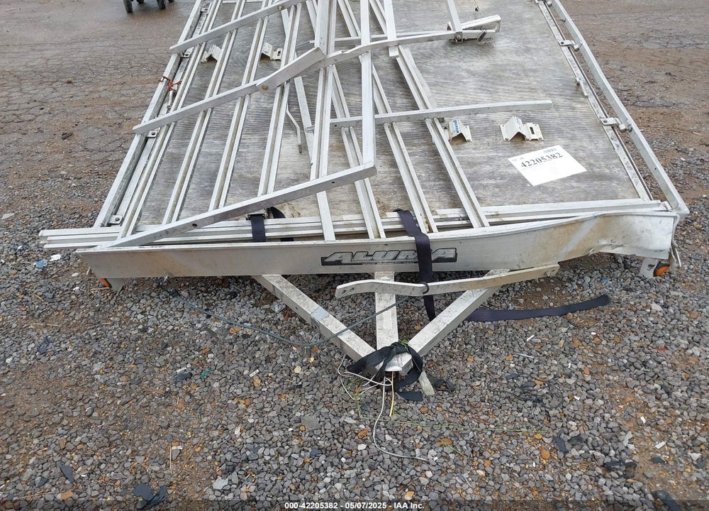 2009 ALUMA 8' UTILITY TRAILER VIN: 1YGAT08179B053645