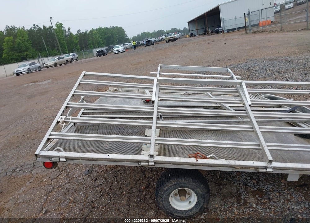 2009 ALUMA 8' UTILITY TRAILER VIN: 1YGAT08179B053645