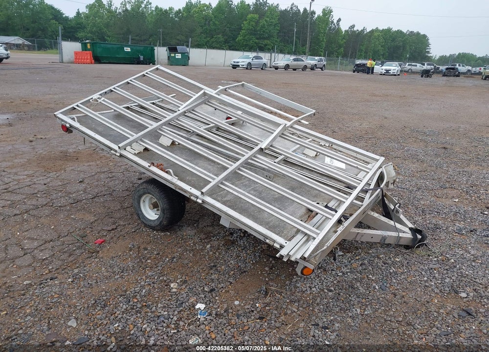 2009 ALUMA 8' UTILITY TRAILER VIN: 1YGAT08179B053645