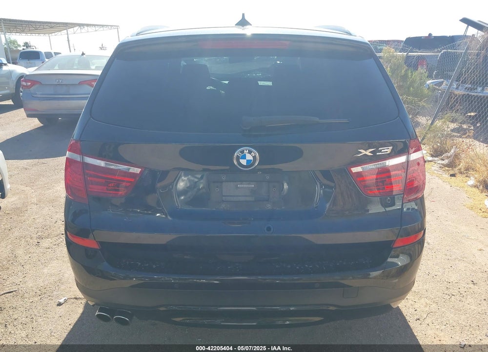 2017 BMW X3 VIN: 5UXWX9C58H0T13003