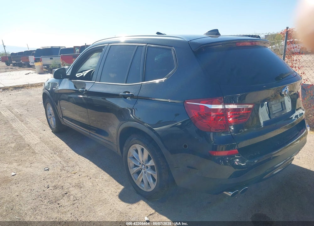 2017 BMW X3 VIN: 5UXWX9C58H0T13003