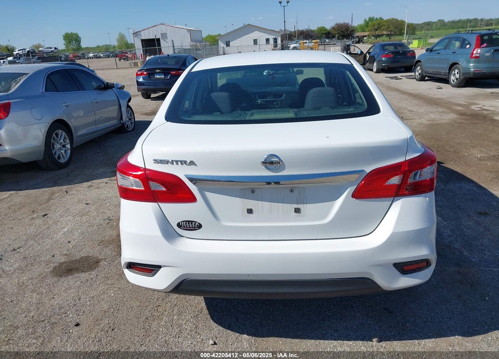 2016 NISSAN SENTRA S VIN: 3N1AB7AP7GY332202
