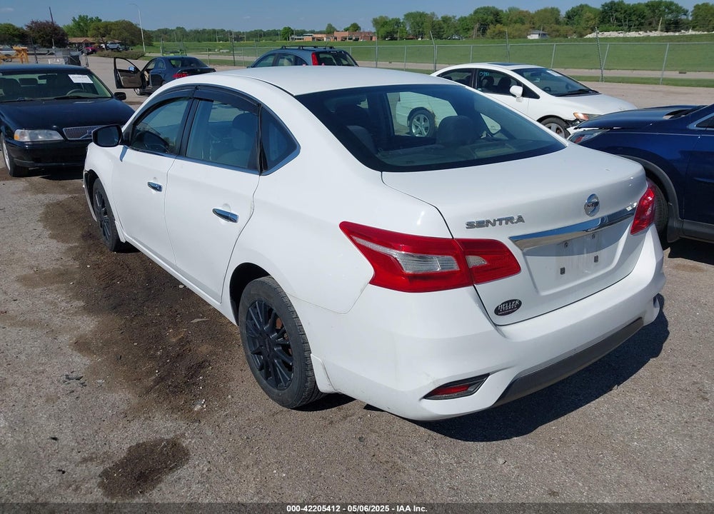 2016 NISSAN SENTRA S VIN: 3N1AB7AP7GY332202