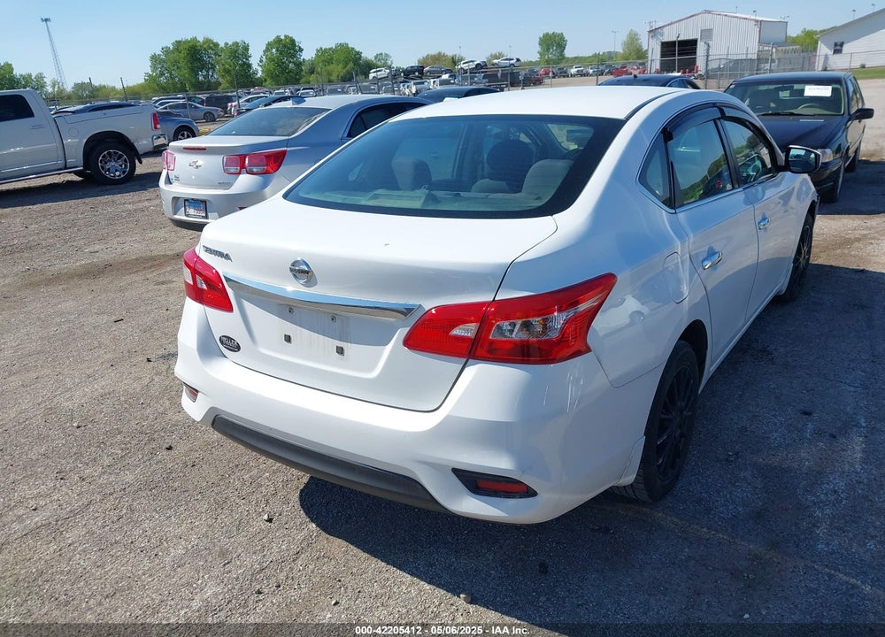 2016 NISSAN SENTRA S VIN: 3N1AB7AP7GY332202