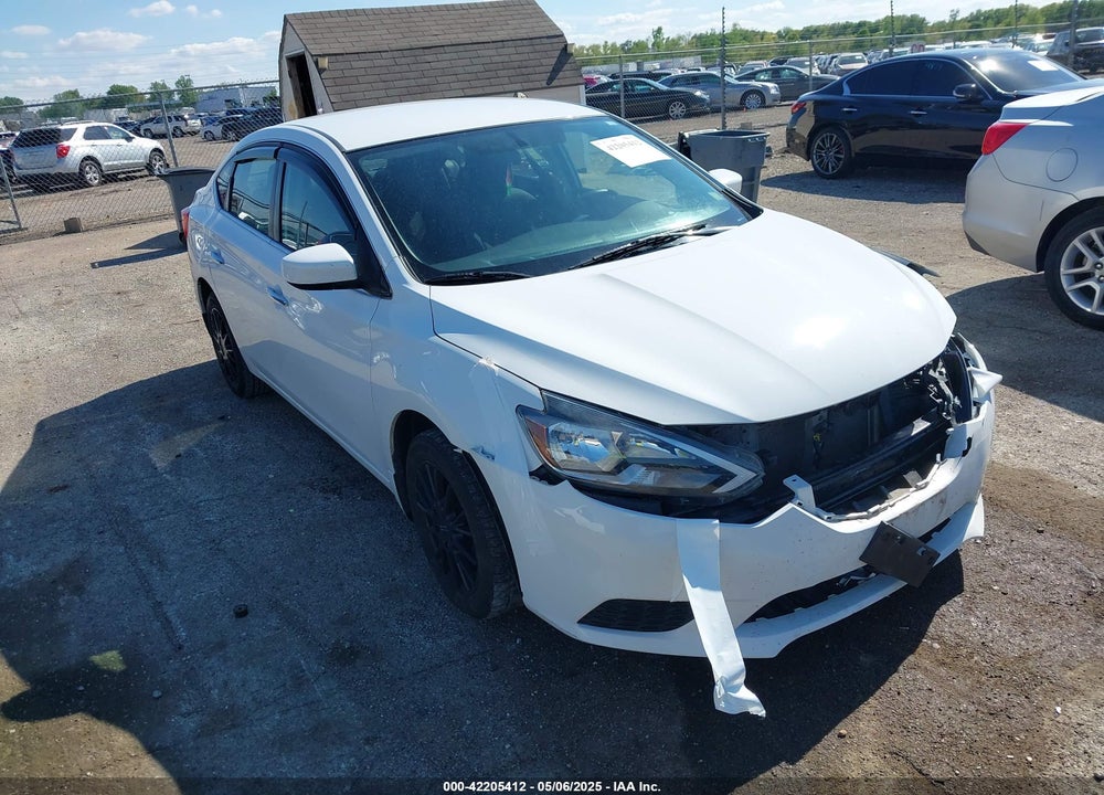 2016 NISSAN SENTRA S VIN: 3N1AB7AP7GY332202