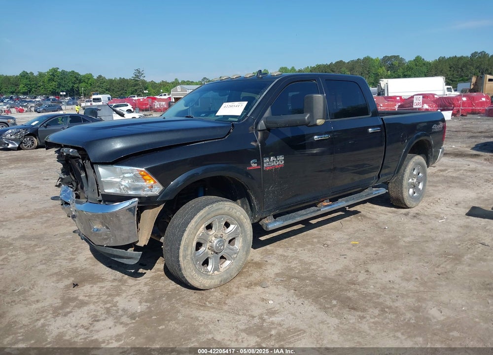2017 RAM 2500 BIG HORN 4X4 6'4 BOX VIN: 3C6UR5DL9HG628274