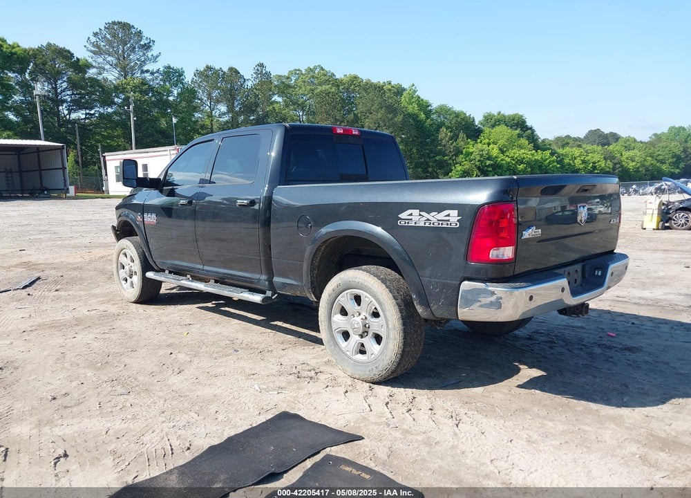 2017 RAM 2500 BIG HORN 4X4 6'4 BOX VIN: 3C6UR5DL9HG628274