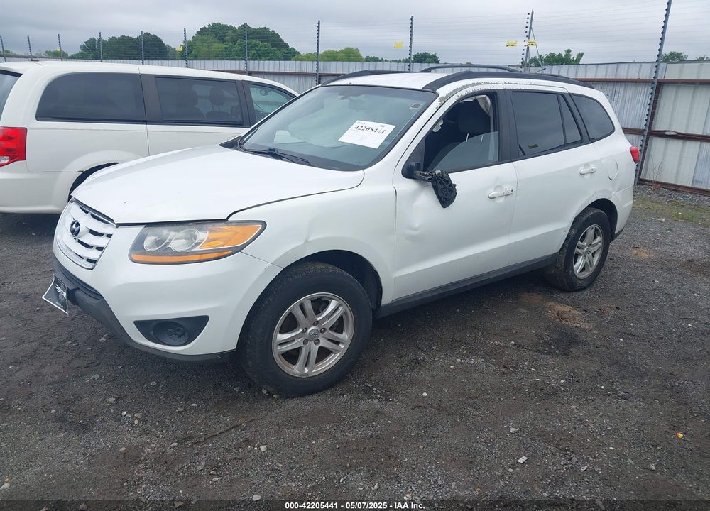 2010 HYUNDAI SANTA FE GLS VIN: 5NMSG3AB5AH408551