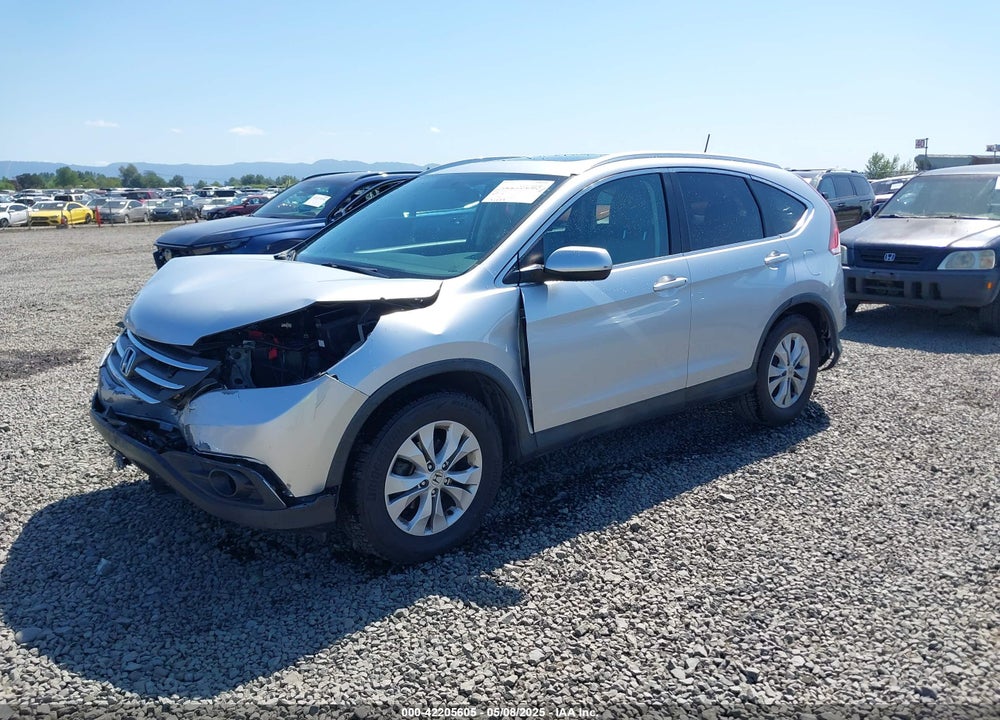 2014 HONDA CR-V EX-L VIN: 2HKRM4H77EH668246