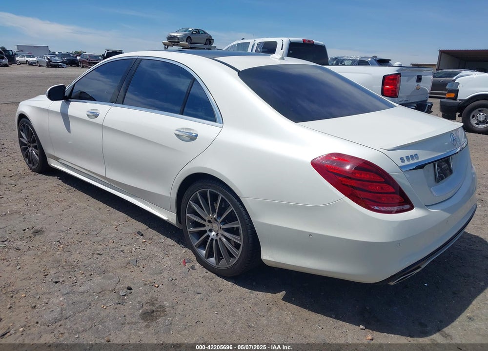 2015 MERCEDES-BENZ S 550 VIN: WDDUG8FB6FA138574