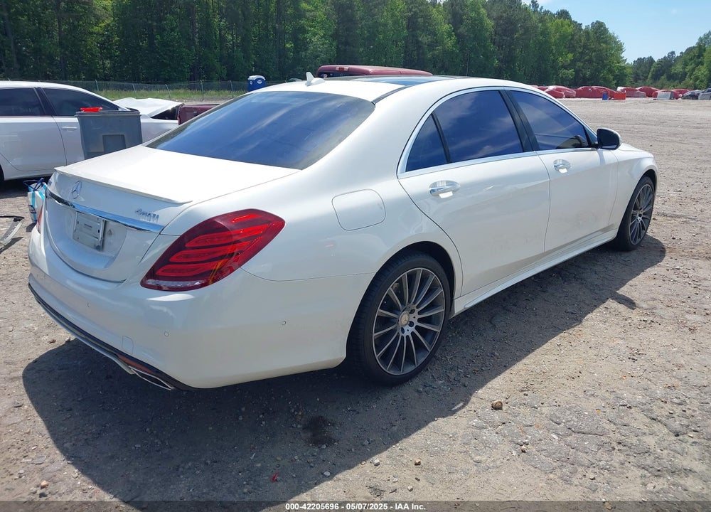 2015 MERCEDES-BENZ S 550 VIN: WDDUG8FB6FA138574