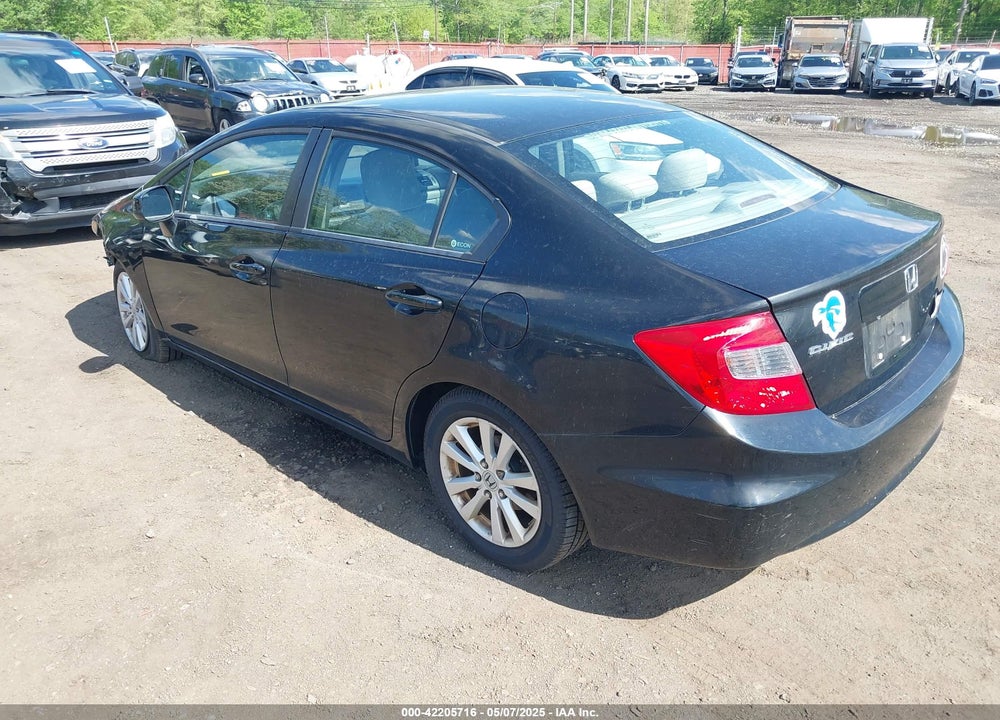 2012 HONDA CIVIC VIN: 19XFB2F86CE354176