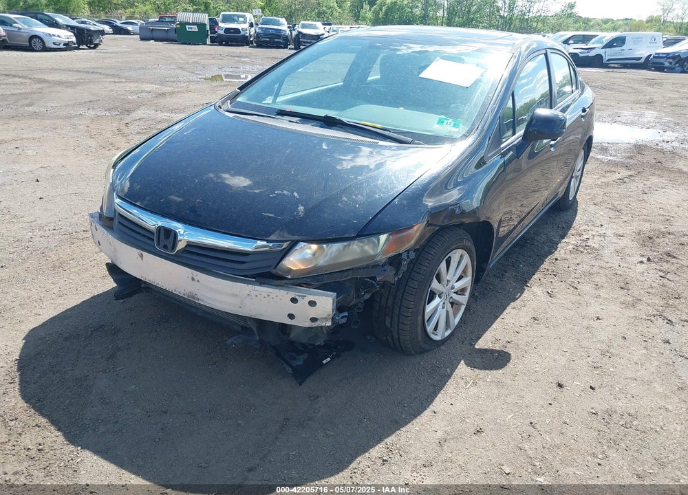 2012 HONDA CIVIC VIN: 19XFB2F86CE354176