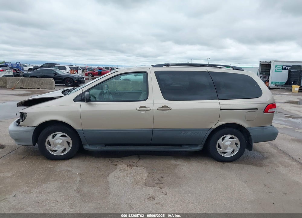 2001 TOYOTA SIENNA VIN: 4T3ZF13C51U375042