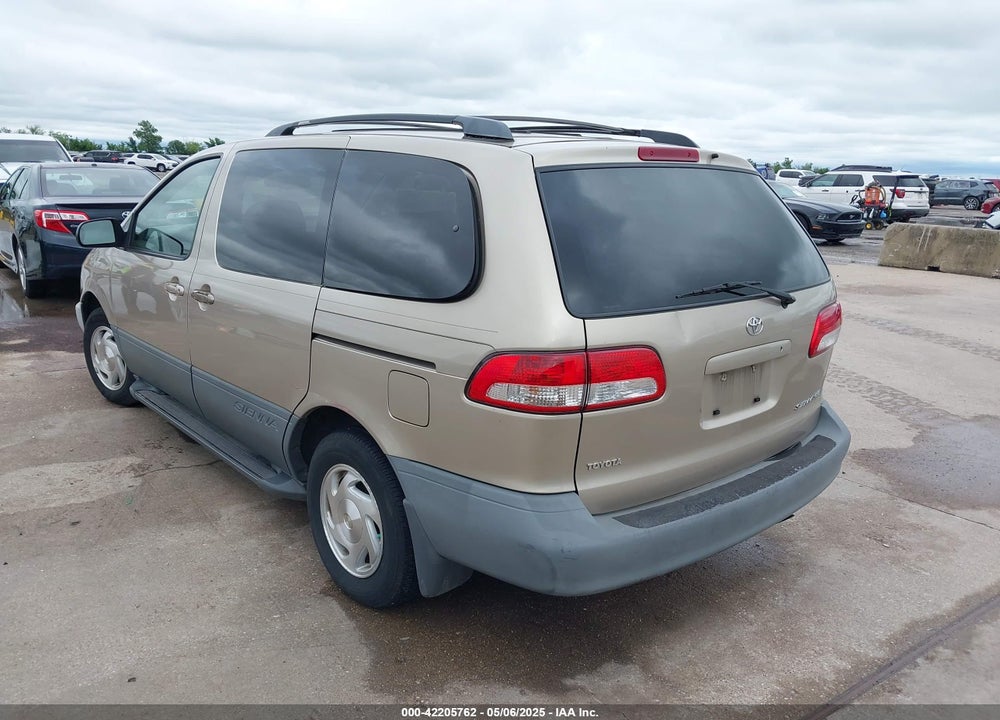 2001 TOYOTA SIENNA VIN: 4T3ZF13C51U375042