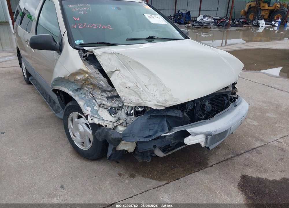 2001 TOYOTA SIENNA VIN: 4T3ZF13C51U375042