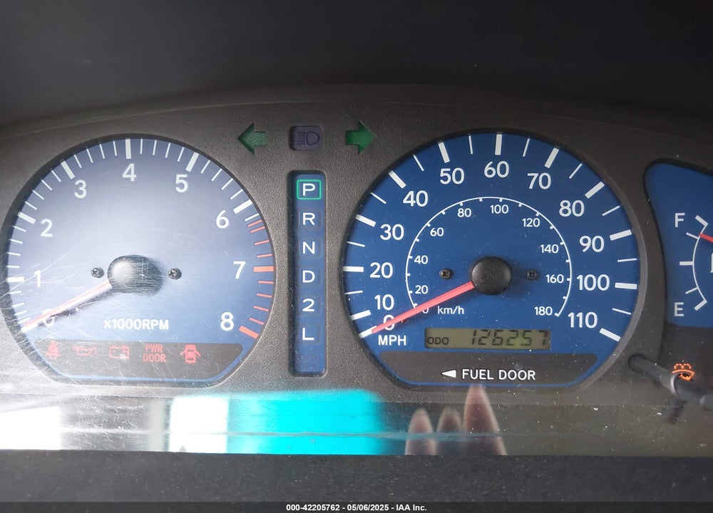 2001 TOYOTA SIENNA VIN: 4T3ZF13C51U375042