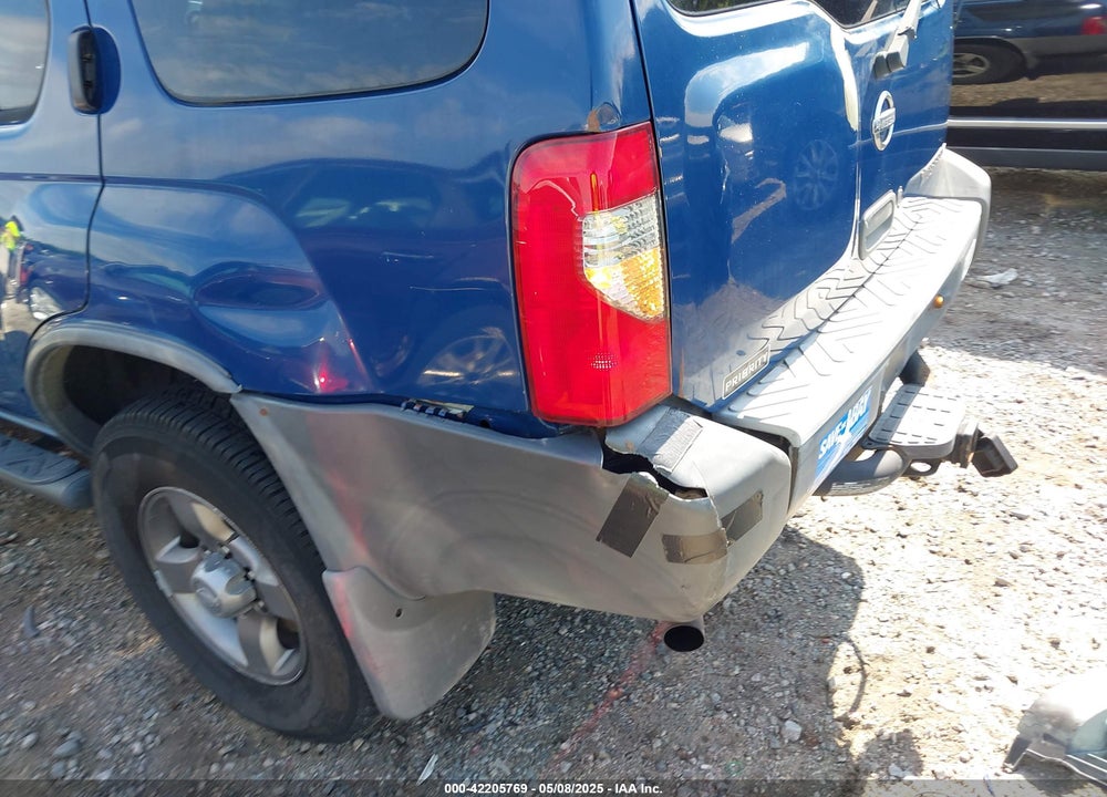 2002 NISSAN XTERRA SE VIN: 5N1ED28Y22C547008