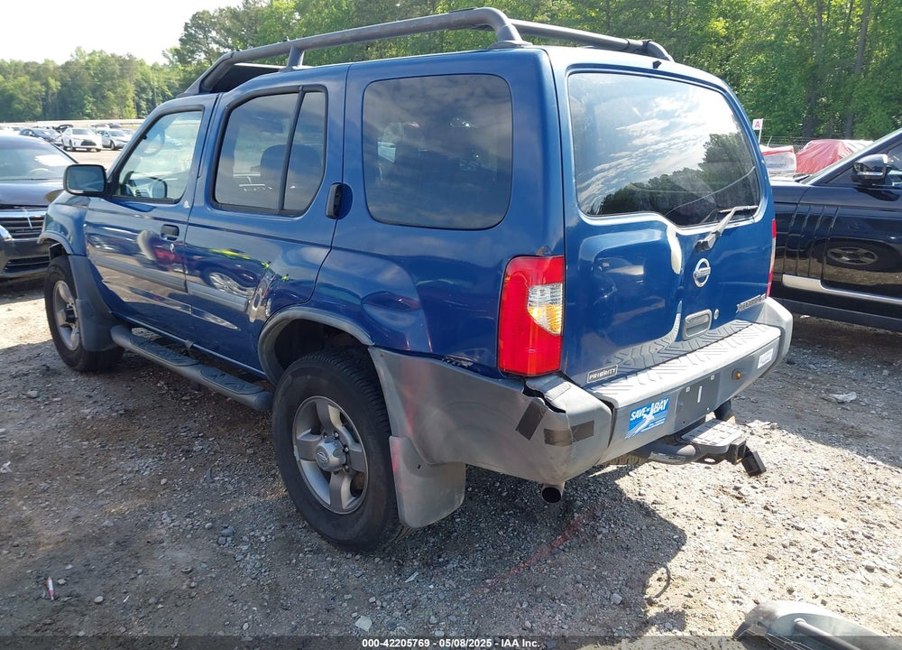 2002 NISSAN XTERRA SE VIN: 5N1ED28Y22C547008