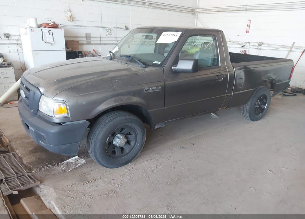 2007 FORD RANGER VIN: 1FTYR10D07PA62193