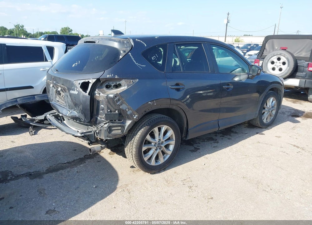 2014 MAZDA CX-5 GRAND TOURING VIN: JM3KE2DY9E0354653
