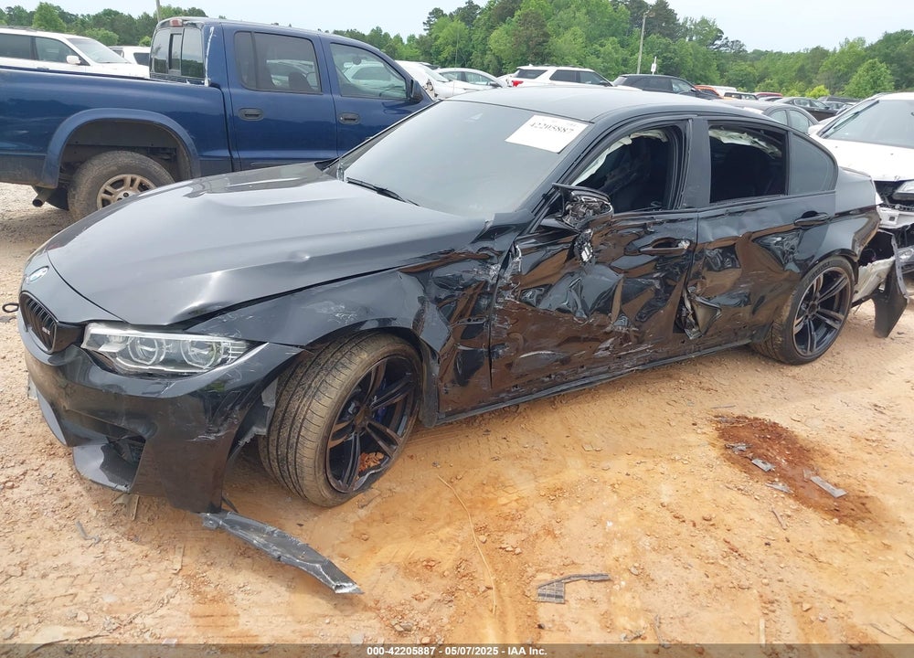2016 BMW M3 VIN: WBS8M9C52G5D31237