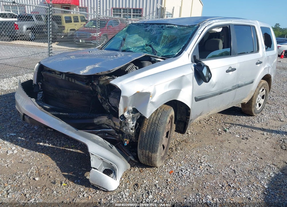 2013 HONDA PILOT LX VIN: 5FNYF3H21DB023755