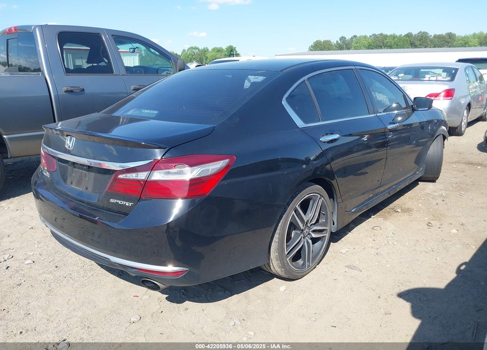 2017 HONDA ACCORD SPORT VIN: 1HGCR2F56HA254689