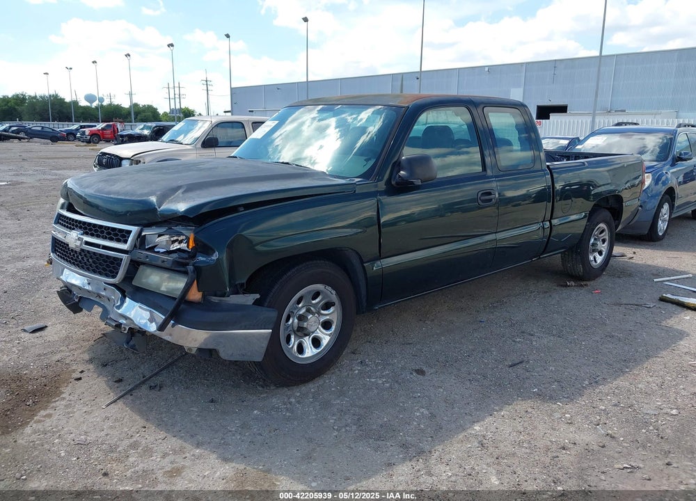 2006 CHEVROLET SILVERADO 1500 LS VIN: 1GCEC19X26Z243347