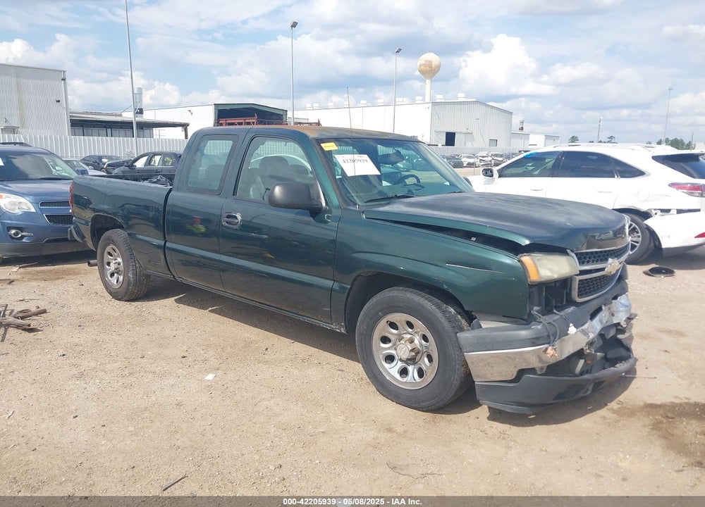 2006 CHEVROLET SILVERADO 1500 LS VIN: 1GCEC19X26Z243347