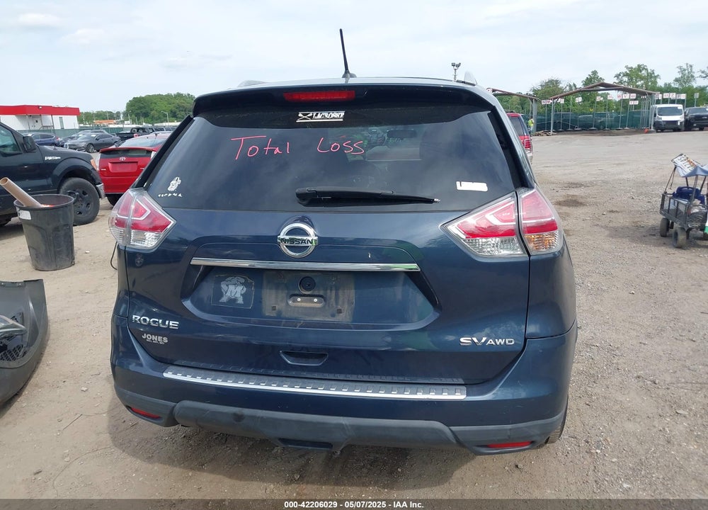 2016 NISSAN ROGUE SV VIN: 5N1AT2MV7GC828158