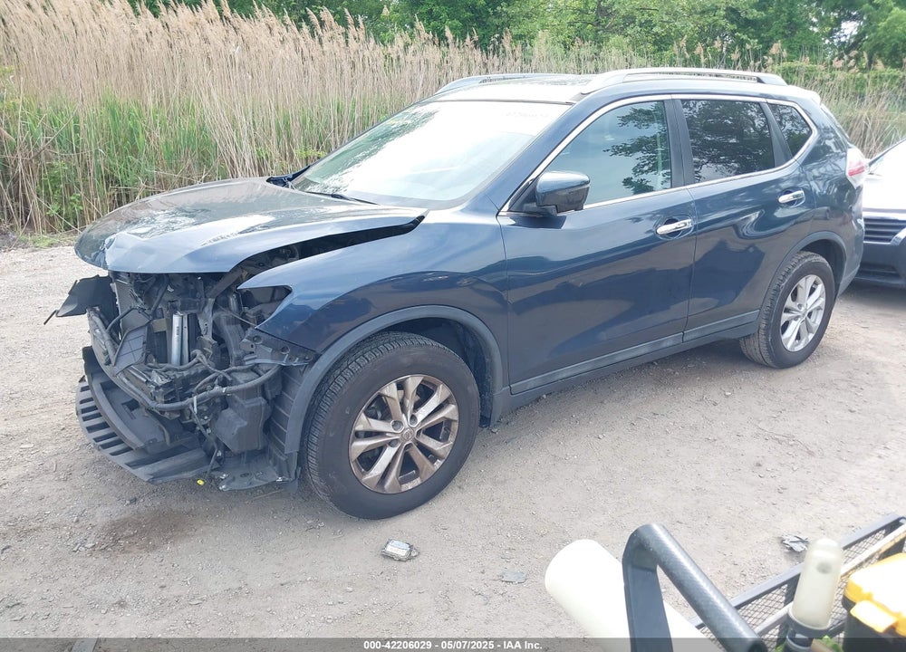 2016 NISSAN ROGUE SV VIN: 5N1AT2MV7GC828158