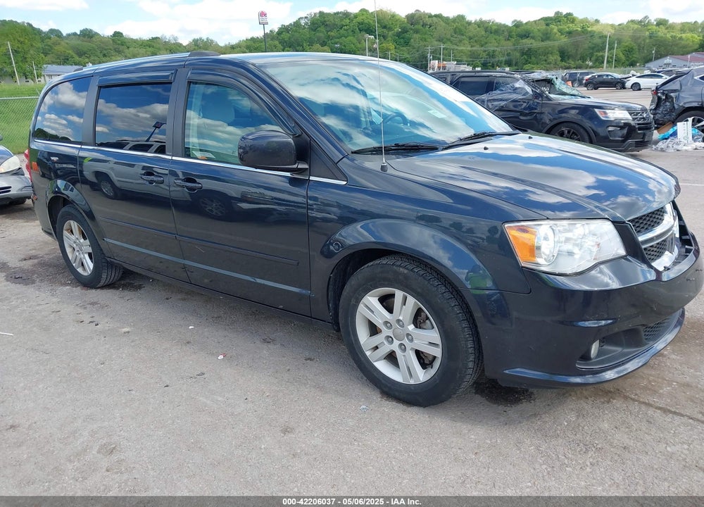 2013 DODGE GRAND CARAVAN CREW VIN: 2C4RDGDGXDR766261