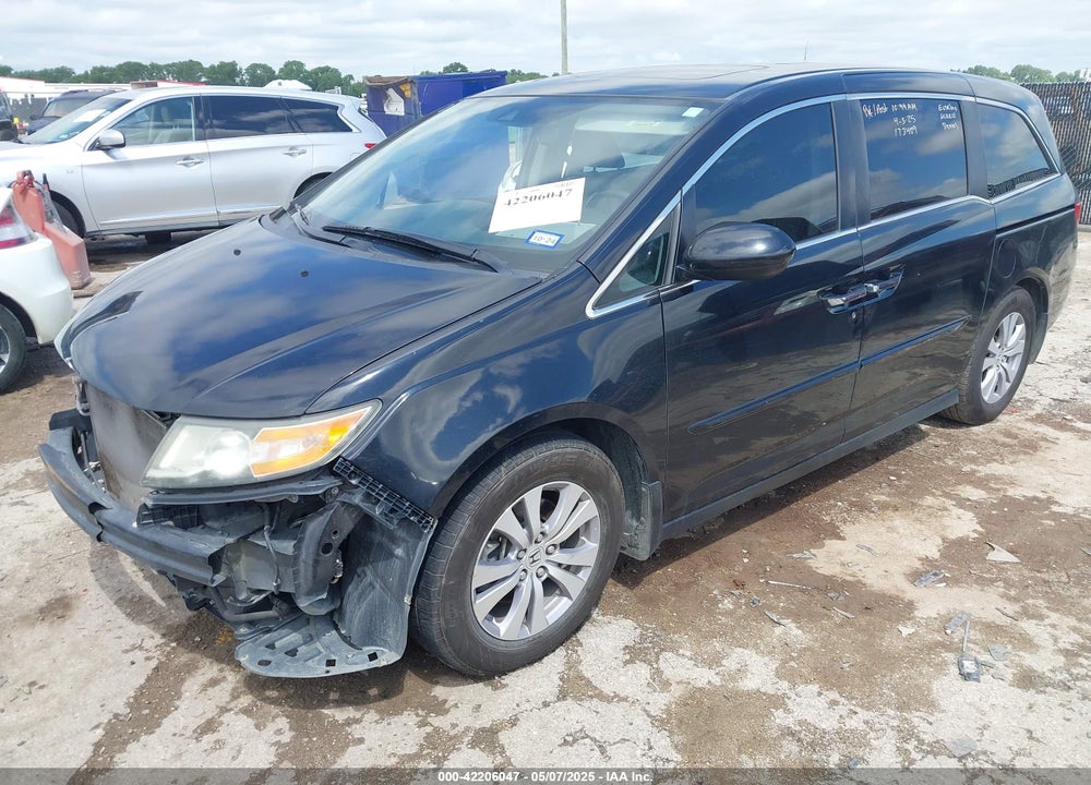 2016 HONDA ODYSSEY VIN: 5FNRL5H62GB025014