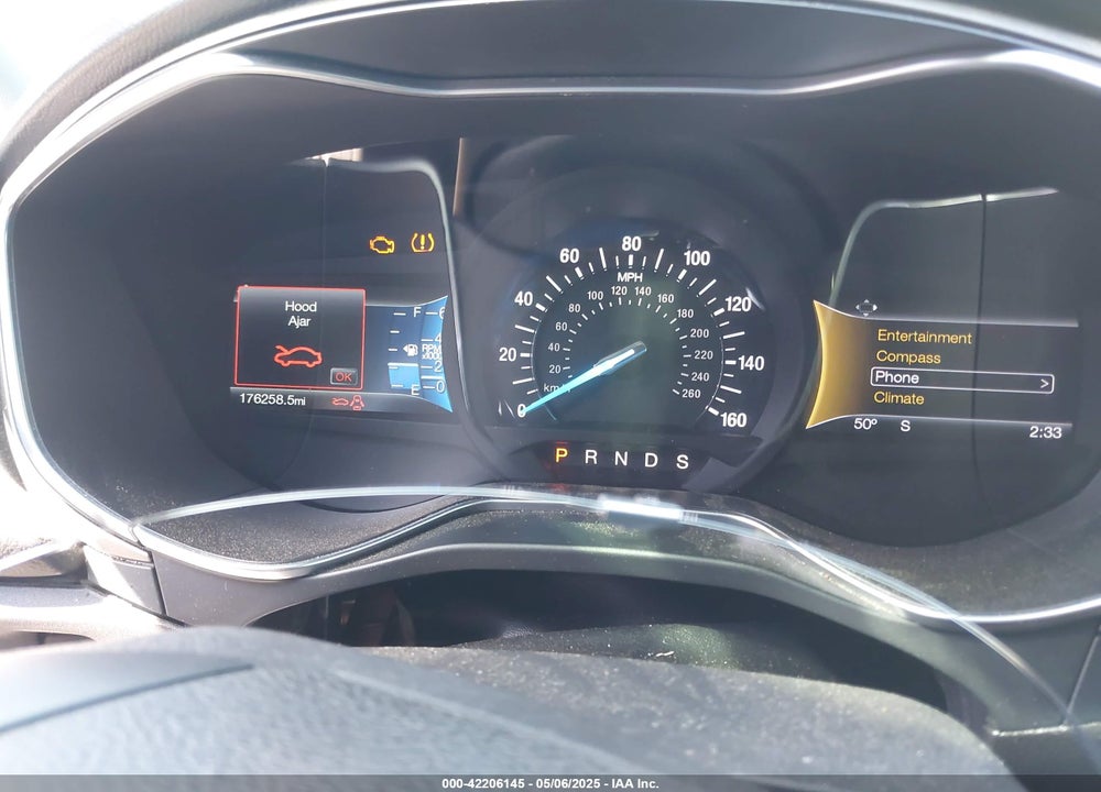 2016 FORD FUSION VIN: 3FA6P0HD8GR175853