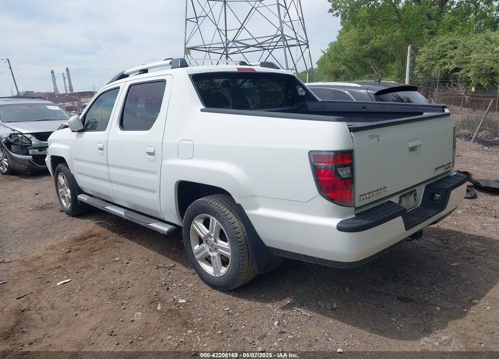 2012 HONDA RIDGELINE RTL VIN: 5FPYK1F57CB453096