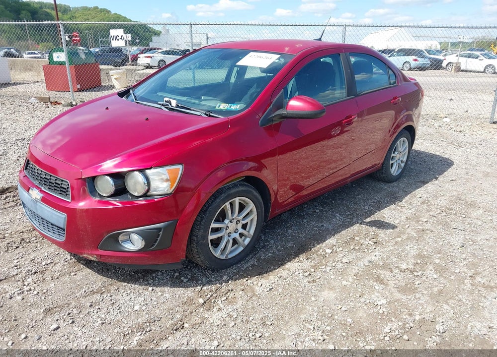 2013 CHEVROLET SONIC VIN: 1G1JC5SG9D4167189