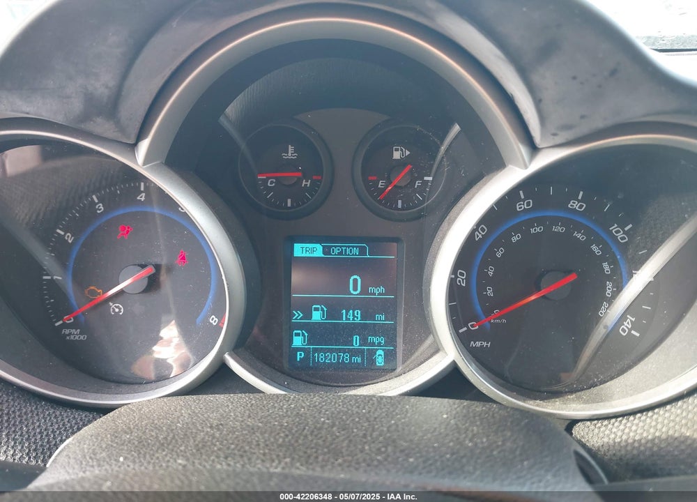 2015 CHEVROLET CRUZE 1LT AUTO VIN: 1G1PC5SBXF7236682