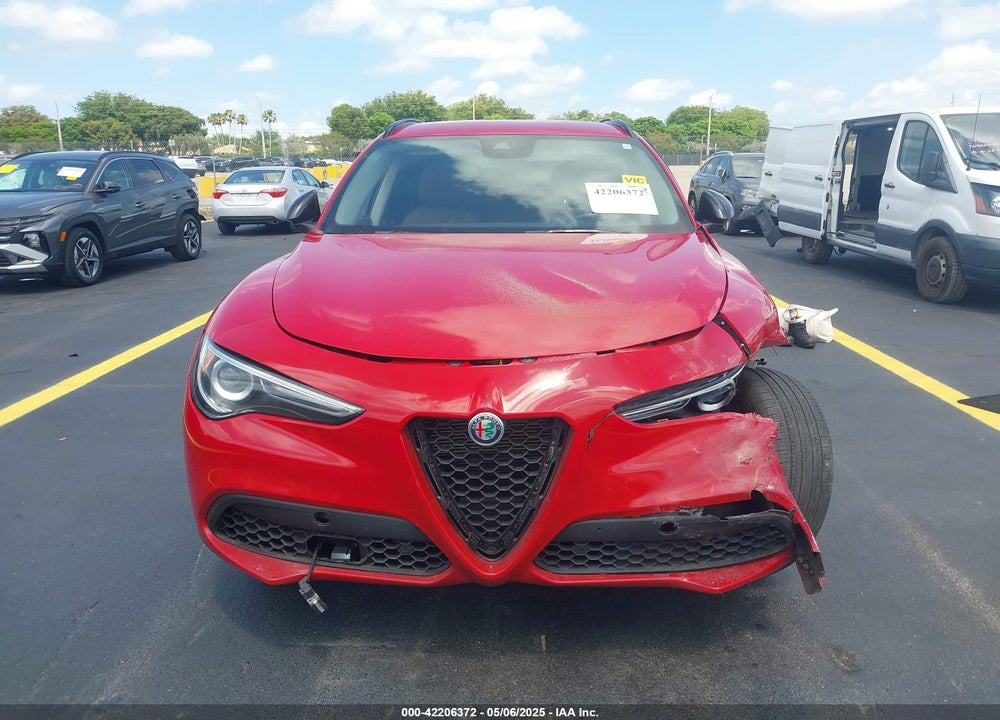 2021 ALFA ROMEO STELVIO VIN: ZASPAJAN7M7D08508